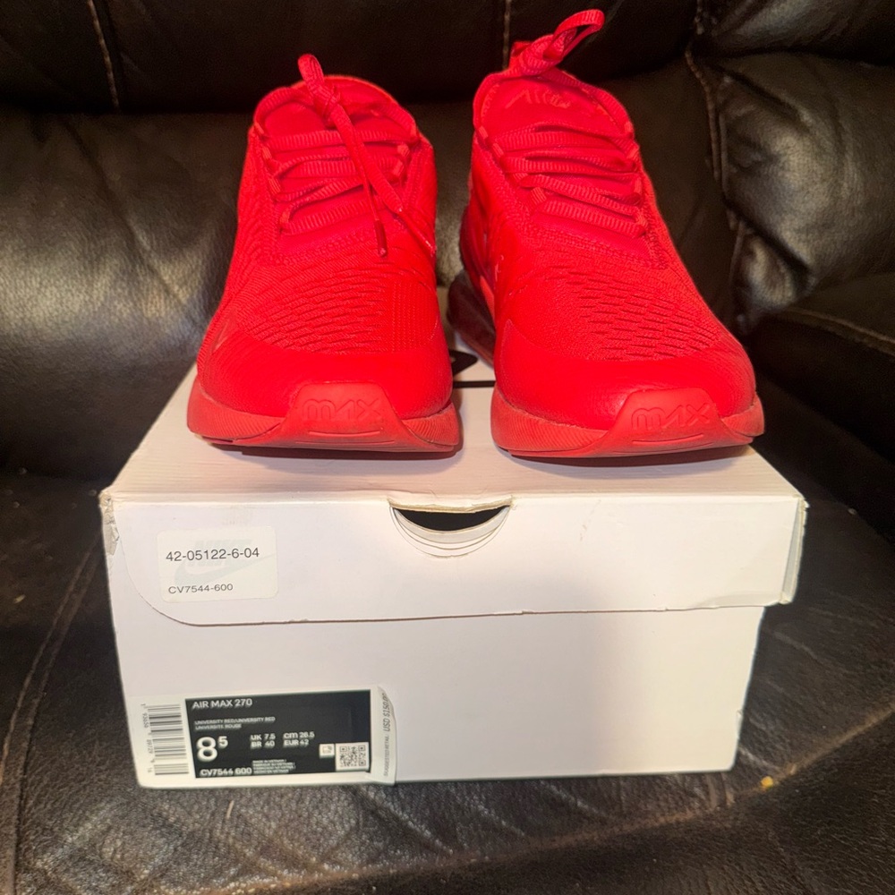 Nike Air Max 270 Red Shoes